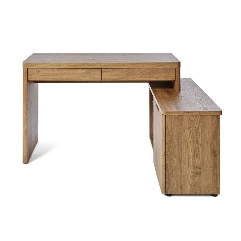 L-Shaped Credenza Desk - Image 4
