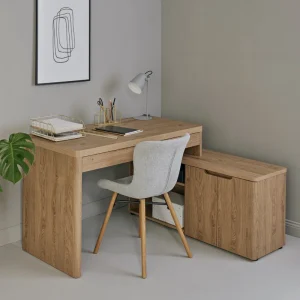 L-Shaped Credenza Desk