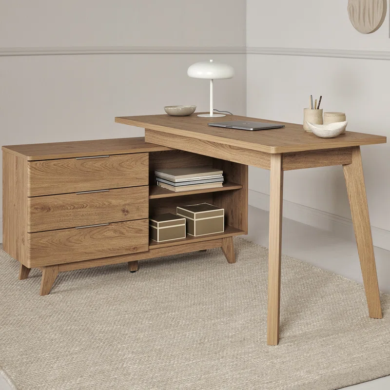 Modular L-Shaped Writing Desk